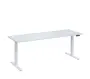 VSS 200/70 výškově stavitelný stůl, podnož bílý lak, bílá