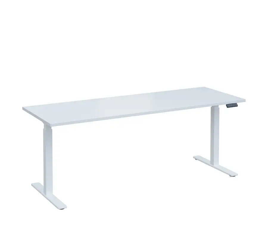 VSS 200/70 výškově stavitelný stůl, podnož bílý lak, bílá