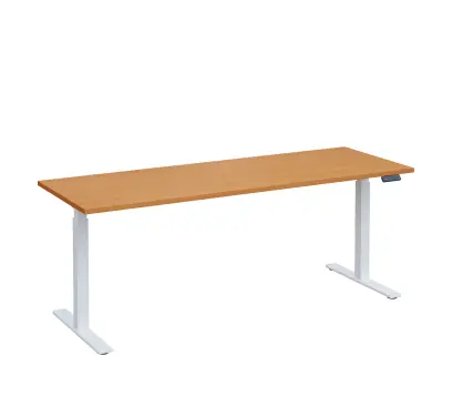 VSS 200/70 výškově stavitelný stůl, podnož bílý lak, buk Royal