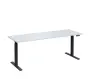 VSS 200/70 výškově stavitelný stůl, podnož antracitový lak, bílá
