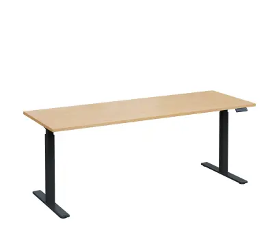 VSS 200/70 výškově stavitelný stůl, podnož antracitový lak, bříza irská