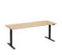 VSS 200/70 výškově stavitelný stůl, podnož antracitový lak, bříza irská