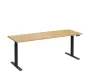 VSS 200/70 výškově stavitelný stůl, podnož antracitový lak, javor horský