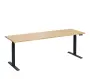 VSS 220/70 výškově stavitelný stůl, podnož antracitový lak, bříza irská