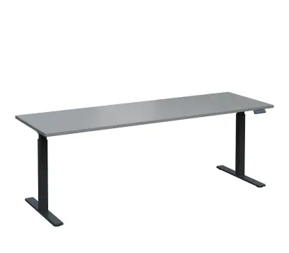 VSS 220/70 výškově stavitelný stůl, podnož antracitový lak, šedá
