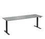 VSS 220/70 výškově stavitelný stůl, podnož antracitový lak, šedá