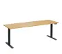 VSS 220/70 výškově stavitelný stůl, podnož antracitový lak, javor horský