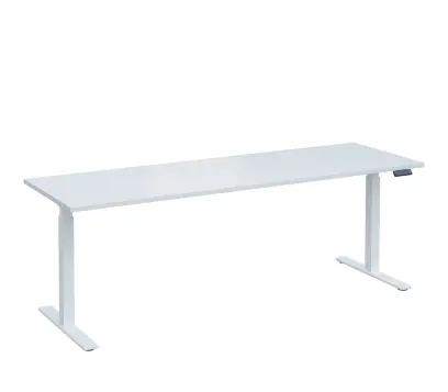 VSS 220/70 výškově stavitelný stůl, podnož bílý lak, bílá
