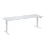 VSS 220/70 výškově stavitelný stůl, podnož bílý lak, bílá