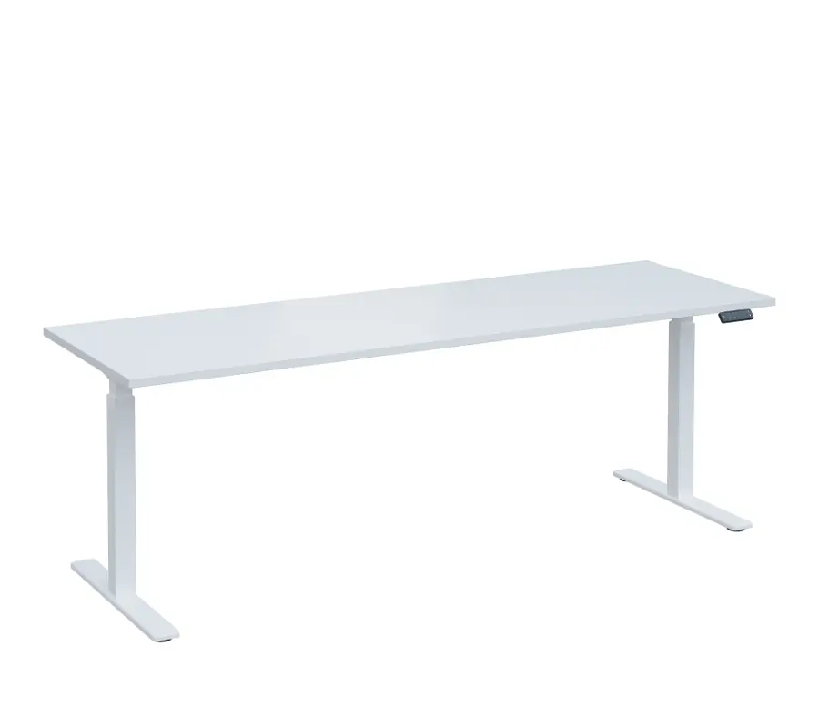 VSS 220/70 výškově stavitelný stůl, podnož bílý lak, bílá