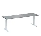 VSS 220/70 výškově stavitelný stůl, podnož bílý lak, šedá