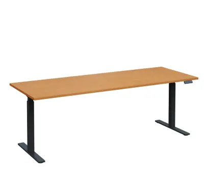 VSS 220/80 výškově stavitelný stůl, podnož antracitový lak, buk Royal