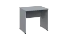 TP 7 - 8 stůl kancelářský, dřevěná podnož, deska 18 mm, široký 800 mm, šedá