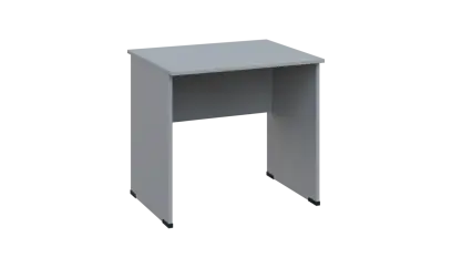 TP 7 - 8 stůl kancelářský, dřevěná podnož, deska 18 mm, široký 800 mm, šedá