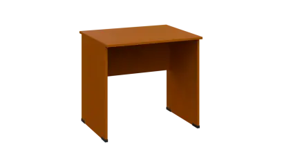 TP 7 - 8 stůl kancelářský, dřevěná podnož, deska 18 mm, široký 800 mm, třešeň šumavská