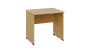 TP 7 - 8 stůl kancelářský, dřevěná podnož, deska 18 mm, široký 800 mm, javor horský