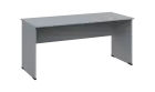 TP 7 - 16 stůl kancelářský, dřevěná podnož, deska 18 mm, široký 1600 mm, šedá