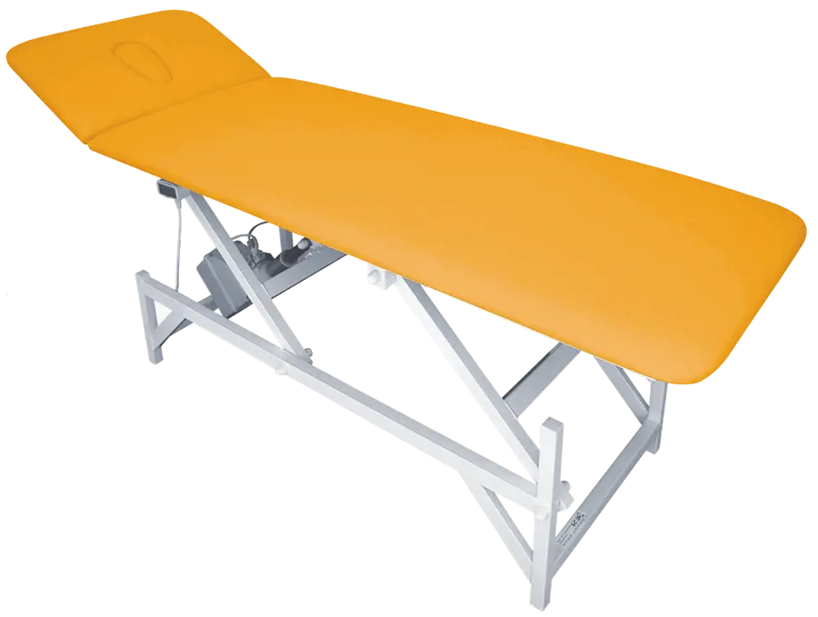 VL - S2 - E lehátko, koženka OTO T 5 - koženka žluto-oranžová