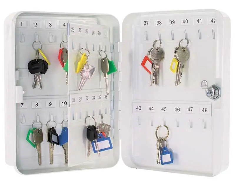 SK - 48 skříňka na klíče, šedá