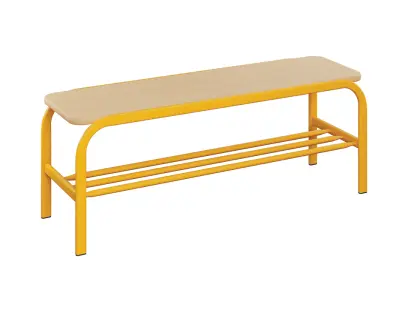 SLX 120 lavička šatní RAL 1028 - žlutá