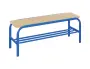 SLX 120 lavička šatní RAL 5015 - modrá
