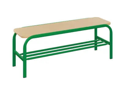 SLX 120 lavička šatní RAL 6029 - zelená