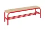 SLX 160 lavička šatní RAL 3002 - červená
