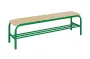 SLX 160 lavička šatní RAL 6029 - zelená