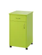 NSL - 14 HPL stolek noční k lůžku, levostranný, lamino - jarní zeleň