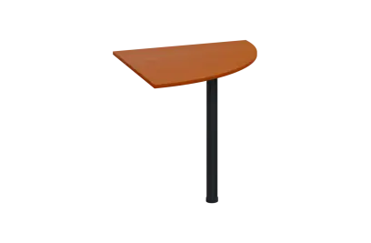 ES 28 - 8 deska spojovací s nohou, deska 25 mm lamino - třešeň šumavská, podnož černá