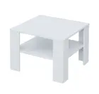 CECIL - 1 stolek konferenční 65x65 cm, deska 18 mm lamino - bílá