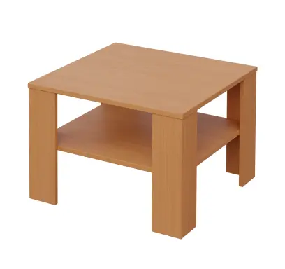 CECIL - 1 stolek konferenční 65x65 cm, deska 18 mm lamino - buk Royal