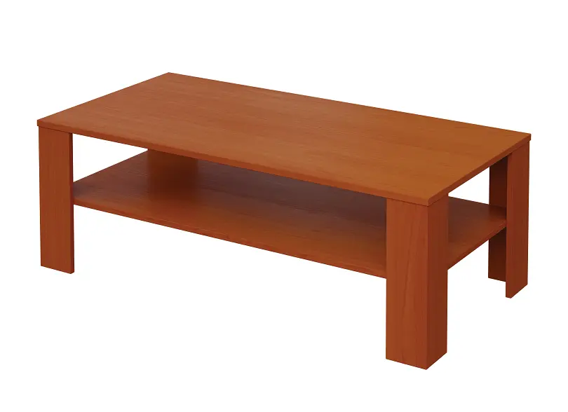 CECIL - 2 stolek konferenční 130x65 cm, deska 18 mm lamino - třešeň šumavská