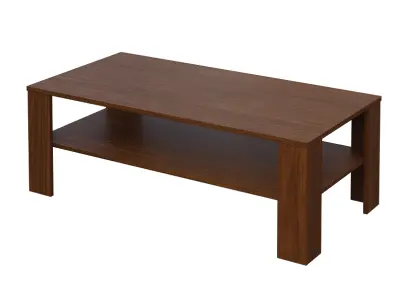 CECIL - 2 stolek konferenční 130x65 cm, deska 18 mm lamino - ořech královský