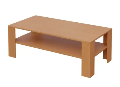 CECIL - 2 stolek konferenční 130x65 cm, deska 18 mm lamino - buk Royal