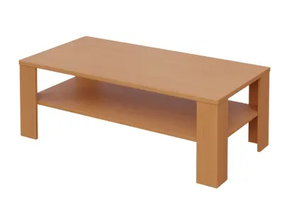 CECIL - 2 stolek konferenční 130x65 cm, deska 25 mm lamino - buk Royal