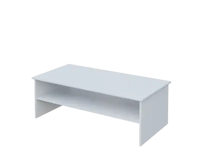 DANIEL - 2 stolek konferenční 130x65 cm, deska 18 mm lamino - bílá