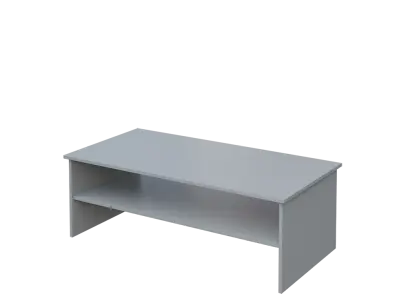 DANIEL - 2 stolek konferenční 130x65 cm, deska 18 mm lamino - šedá