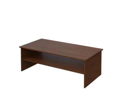 DANIEL - 2 stolek konferenční 130x65 cm, deska 18 mm lamino - ořech královský