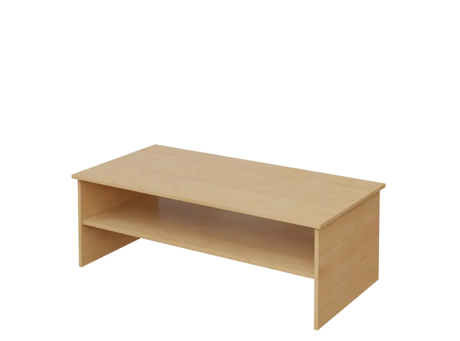 DANIEL - 2 stolek konferenční 130x65 cm, deska 18 mm lamino - javor horský