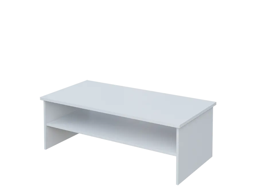 DANIEL - 2 stolek konferenční 130x65 cm, deska 25 mm lamino - bílá