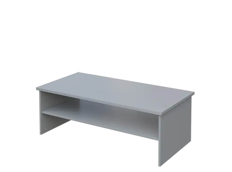 DANIEL - 2 stolek konferenční 130x65 cm, deska 25 mm lamino - šedá