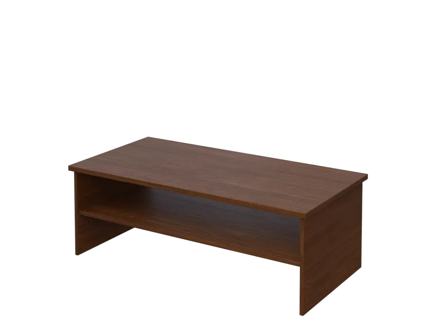 DANIEL - 2 stolek konferenční 130x65 cm, deska 25 mm lamino - ořech královský