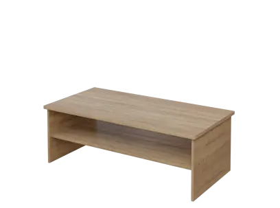 DANIEL - 2 stolek konferenční 130x65 cm, deska 25 mm lamino - dub bardolino