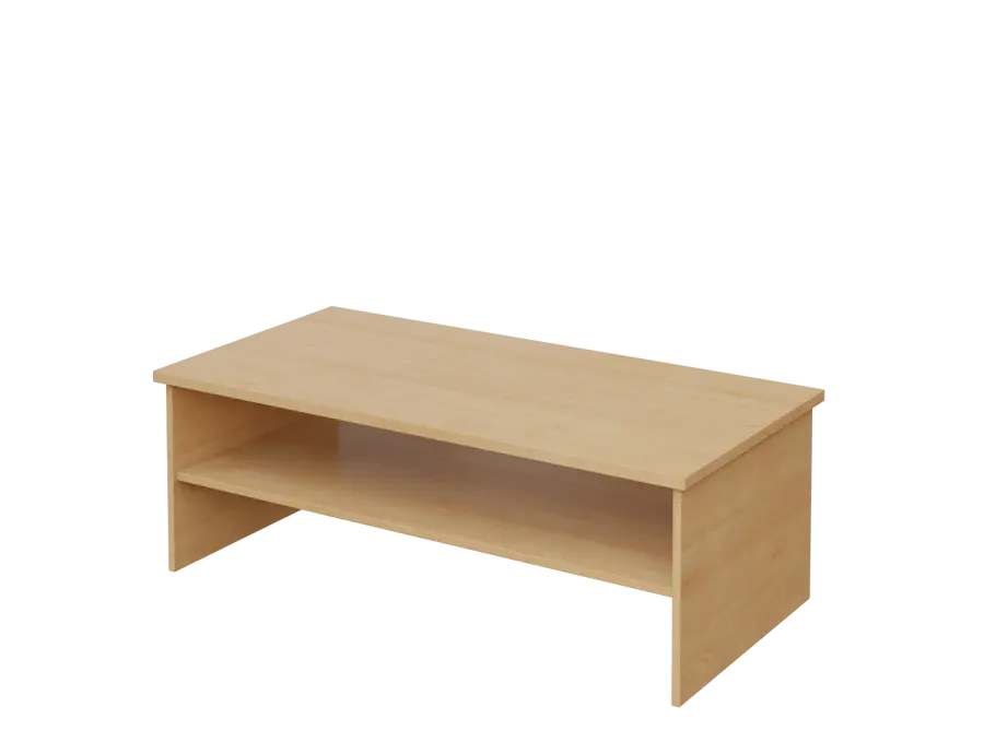 DANIEL - 2 stolek konferenční 130x65 cm, deska 25 mm lamino - javor horský