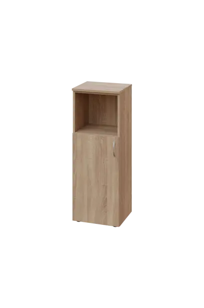 EN 3 - 4DN skříňka  dveřová/nika, úzká, levá lamino - dub bardolino