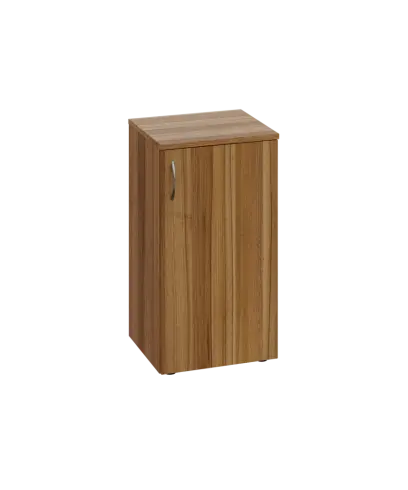 EN 2 - 4D skříňka 1-dveřová, úzká, pravá lamino - ořech světlý