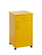 NSL - 14 stolek noční k lůžku, pravostranný, lamino - žlutá odio