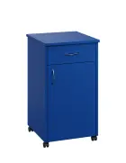 NSL - 14 stolek noční k lůžku, pravostranný, lamino - královská modř