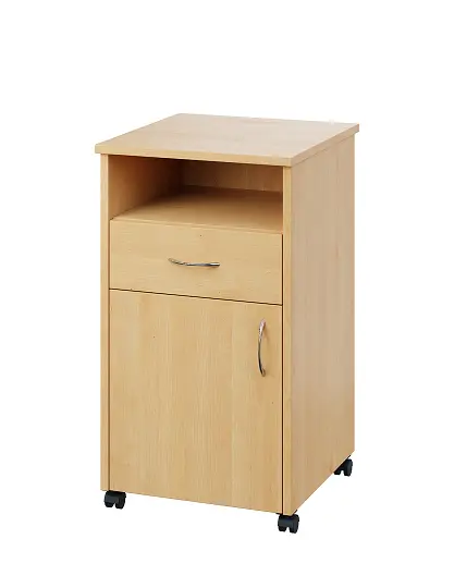 NSL - 13 stolek noční k lůžku, levostranný, lamino - javor horský